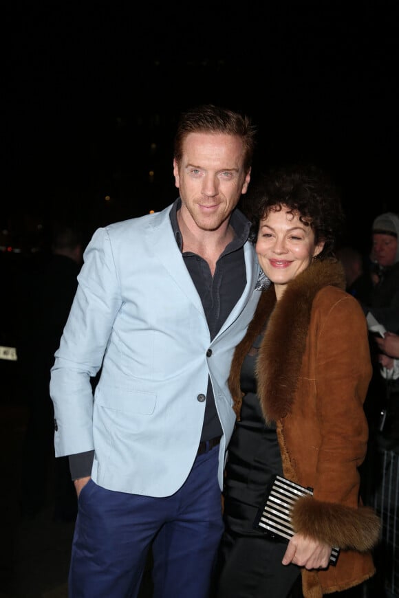Damian Lewis et sa femme Helen McCrory - People au dîner de la soirée pre-Bafta à Londres le 7 février 2015 