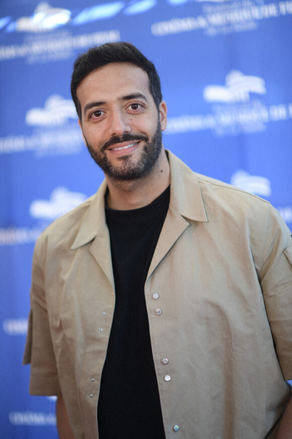 Tarek Boudali - Photocall de la cérémonie de clôture du 8ème Festival du Cinéma et Musique de Film de La Baule le 3 juillet 2022. © Rachid Bellak/bestimage