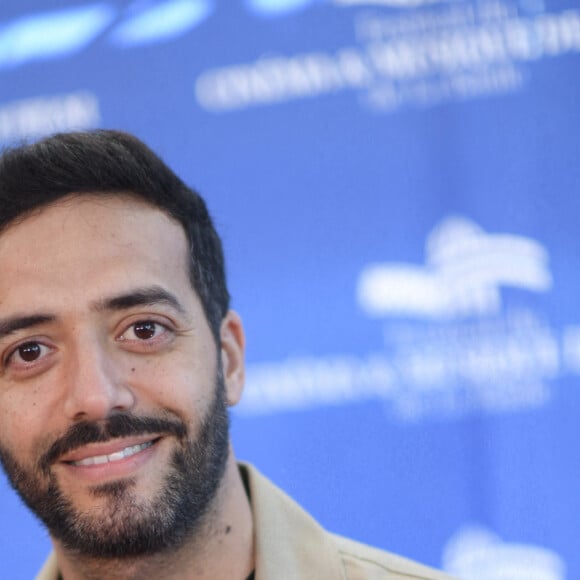 Tarek Boudali - Photocall de la cérémonie de clôture du 8ème Festival du Cinéma et Musique de Film de La Baule le 3 juillet 2022. © Rachid Bellak/bestimage