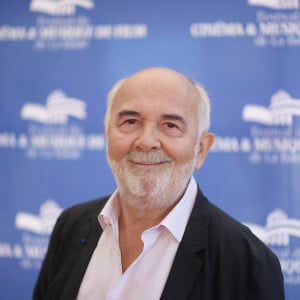 Gérard Jugnot - Photocall de la cérémonie de clôture du 8ème Festival du Cinéma et Musique de Film de La Baule le 3 juillet 2022. © Rachid Bellak/bestimage