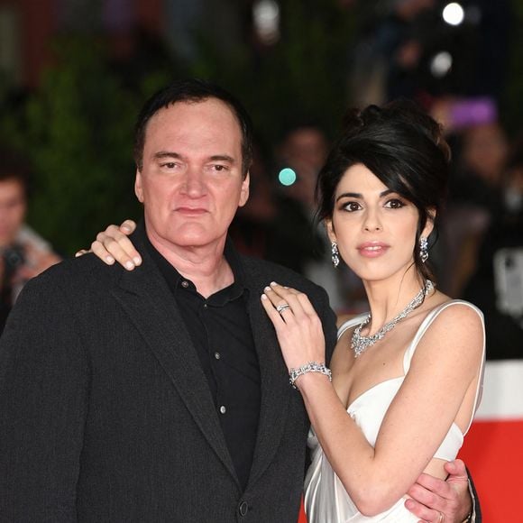 Quentin Tarantino et sa femme Daniella Pick lors de la 16ème édition du Festival du Film de Rome