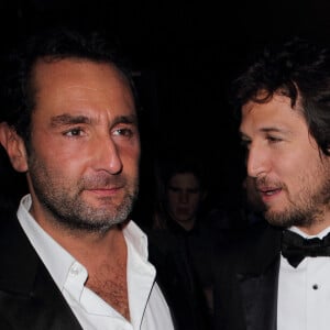 Gilles Lellouche et Guillaume Canet - After party des César à L'Arc à Paris. Le 24 février 2012.