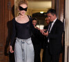 Nicole Kidman à la sortie d'un fitting Balenciaga lors de la Fashion Week de Paris, France, le 5 juillet 2022. © Da Silva-Perusseau/Bestimage 