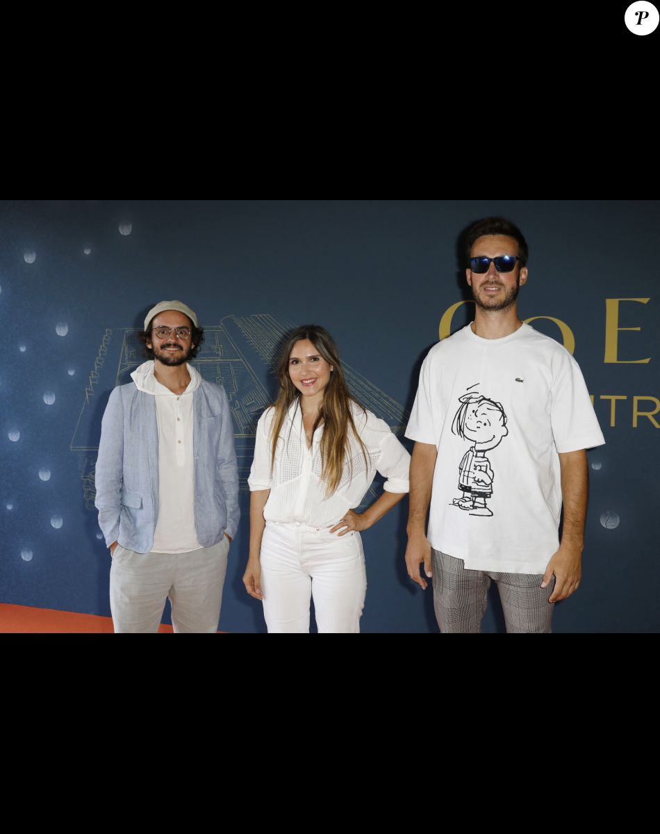 Boulevard des airs (Sylvain Duthu et Florent Dasque),Joyce Jonathan - Soirée de gala "Coeur Central" au profit de Terre d'Impact fonds de dotation de la FFT et de l'association Fête le Mur sur le Court Central Philippe Chatrier à Roland Garros, Paris le 5 juillet 2022. © Marc Ausset-Lacroix/Bestimage