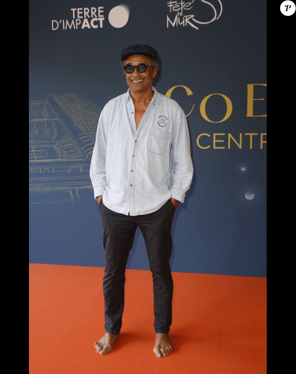 Yannick Noah - Soirée de gala "Coeur Central" au profit de Terre d'Impact fonds de dotation de la FFT et de l'association Fête le Mur sur le Court Central Philippe Chatrier à Roland Garros, Paris le 5 juillet 2022. © Marc Ausset-Lacroix/Bestimage