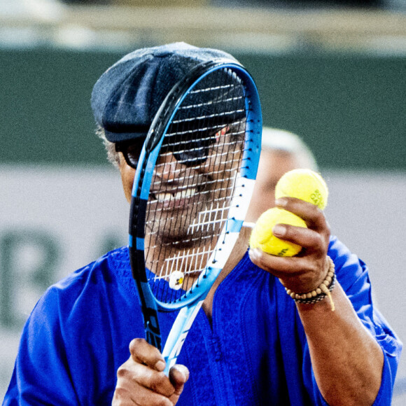 Yannick Noah - Soirée de gala "Coeur Central" au profit de Terre d'Impact fonds de dotation de la FFT et de l'association Fête le Mur sur le Court Central Philippe Chatrier à Roland Garros, Paris le 5 juillet 2022. © JB Autissier/Panoramic/Bestimage