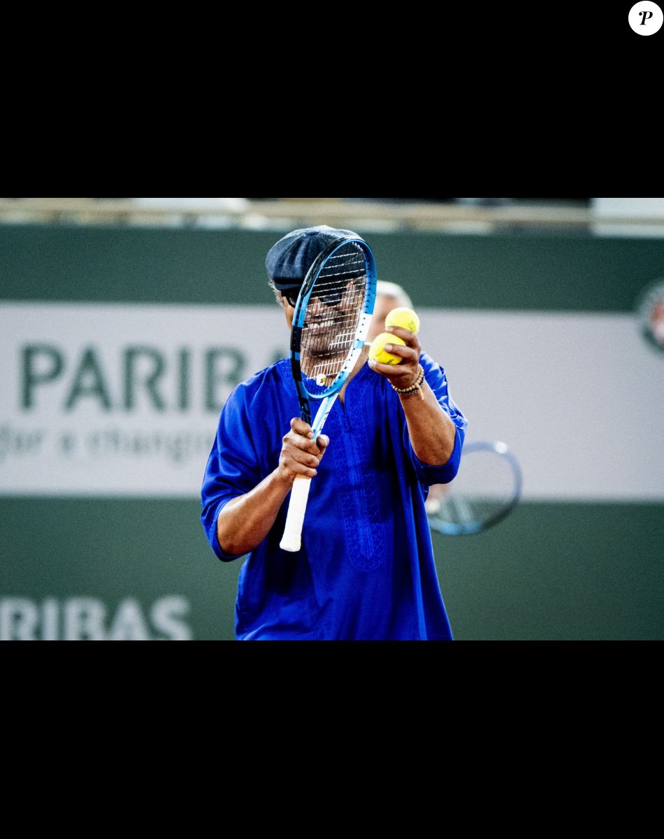 Yannick Noah - Soirée de gala "Coeur Central" au profit de Terre d'Impact fonds de dotation de la FFT et de l'association Fête le Mur sur le Court Central Philippe Chatrier à Roland Garros, Paris le 5 juillet 2022. © JB Autissier/Panoramic/Bestimage