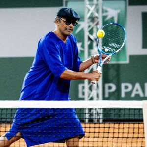 Yannick Noah - Soirée de gala "Coeur Central" au profit de Terre d'Impact fonds de dotation de la FFT et de l'association Fête le Mur sur le Court Central Philippe Chatrier à Roland Garros, Paris le 5 juillet 2022. © JB Autissier/Panoramic/Bestimage