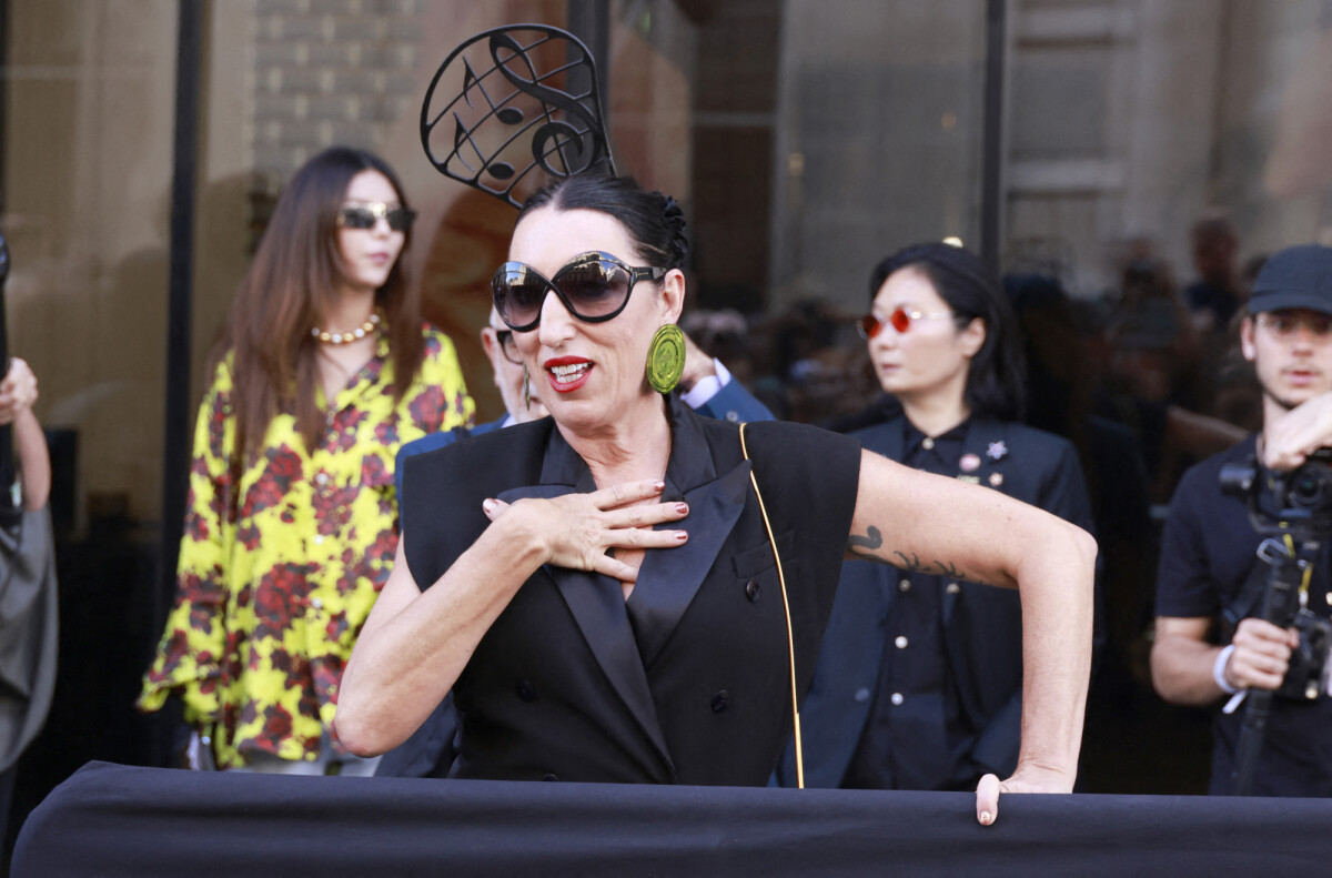 Photo : Rossy De Palma - Arrivées au défilé de mode Haute-Couture  automne-hiver 2022-2023 