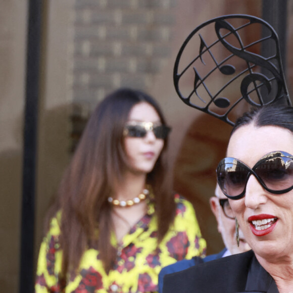 Rossy De Palma - Arrivées au défilé de mode Haute-Couture automne-hiver 2022-2023 "Jean Paul Gaultier" à Paris. Le 6 juillet 2022 © Christophe Aubert via Bestimage 