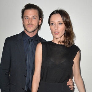 Gaspard Ulliel et sa compagne Gaëlle Pietri - La 20ème cérémonie des Prix Lumières à l'espace Pierre Cardin à Paris, le 2 février 2015. 