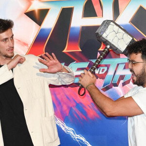 Jean-Baptiste Maunier et Jhon Rachid - Avant-première du film "Thor Love and Thunder" au Grand Rex à Paris le 7 juillet 2022. © Coadic Guirec/Bestimage