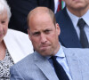 Le prince William, duc de Cambridge, et Catherine (Kate) Middleton, duchesse de Cambridge, dans les tribunes du tournoi de Wimbledon