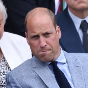 Le prince William, duc de Cambridge, et Catherine (Kate) Middleton, duchesse de Cambridge, dans les tribunes du tournoi de Wimbledon