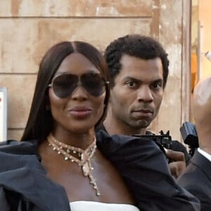 Naomi Campbell - Les célébrités arrivent au défilé de mode Haute-Couture automne-hiver 2022-2023 "Valentino" sur les marches espagnoles à Rome, Italie, le 8 juillet 2022. © Future-Image/Zuma Press/Bestimage 