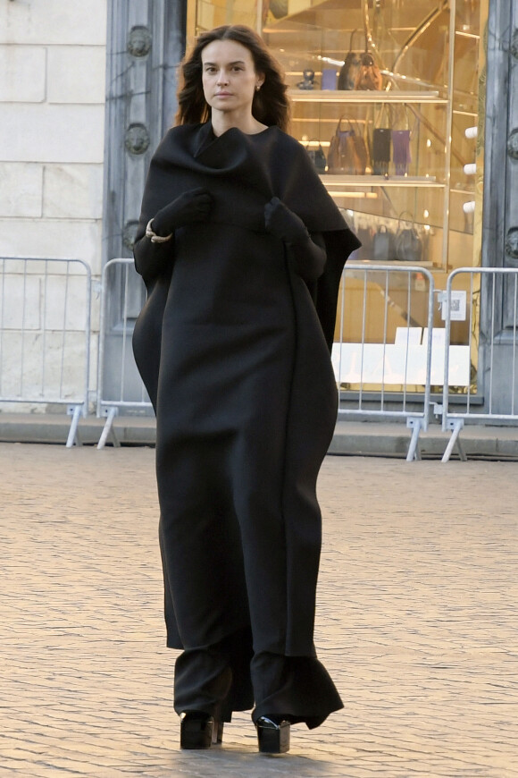 Kasia Smutniak - Les célébrités arrivent au défilé de mode Haute-Couture automne-hiver 2022-2023 "Valentino" sur les marches espagnoles à Rome, Italie, le 8 juillet 2022. © Future-Image/Zuma Press/Bestimage 