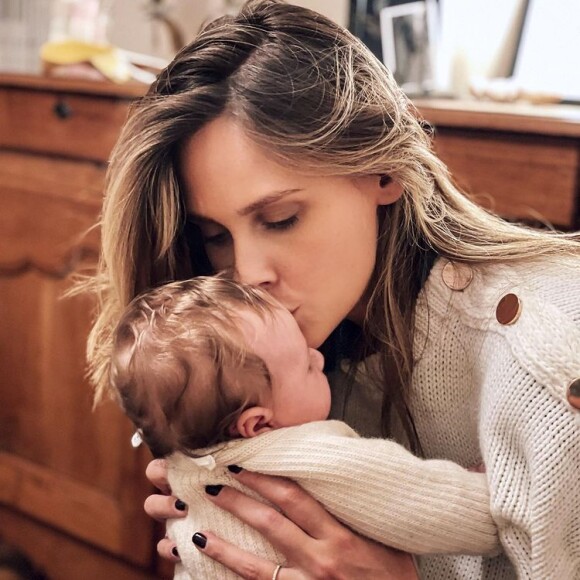 Ophélie Meunier et sa fille Valentine.