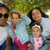 Christian Karembeu, papa comblé : rare selfie avec ses 3 filles !