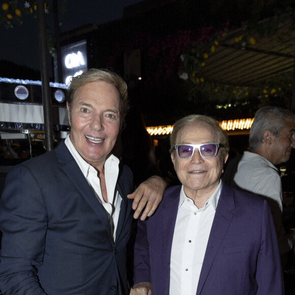 Exclusif - Tony Gomez, Orlando lors de l'anniversaire de Jacqueline Veyssière au VIP Room à Saint-Tropez le 11 juillet 2022. © Cyril Moreau / Bestimage