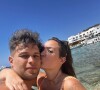 Kelly Helard et Neymar en vacances en amoureux, en Grèce.