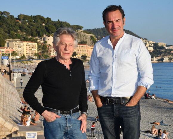 Roman Polanski et Jean Dujardin sont à Nice pour la clôture de la 1ere édition du Festival Ciné Roman à Nice le 26 octobre 2019. © Bruno Bebert / Bestimage 