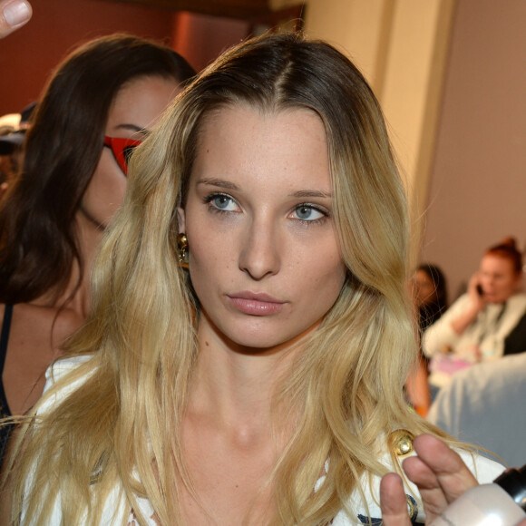 Ilona Smet - Backstage du "Etam Live Show 2018" aux Beaux-Arts à Paris, le 25 septembre 2018. © Veeren/Moreau/Bestimage 