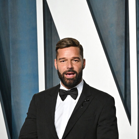 Ricky Martin au photocall de la soirée "Vanity Fair" lors de la 94ème édition de la cérémonie des Oscars au Wallis Annenberg Center for the Performing Arts dans le quartier de Beverly Hills, à Los Angeles, Californie, Etats-Unis, le 27 mars 2022. 