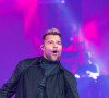Ricky Martin est en concert au FTX Arena à Miami le 22 octobre 2021. 