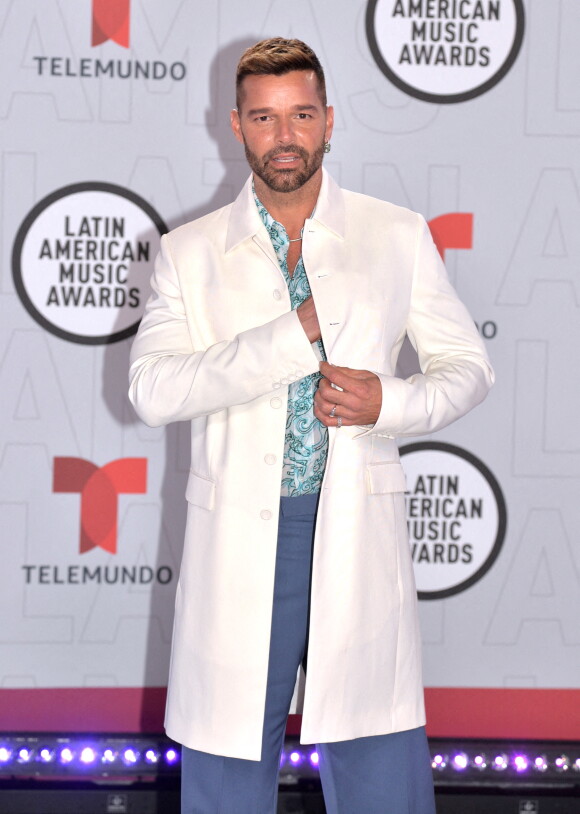 Ricky Martin - Les personnalités assistent à la 6 ème cérémonie des "Latin American Music Awards" à Sunrise, le 15 avril 2021. 