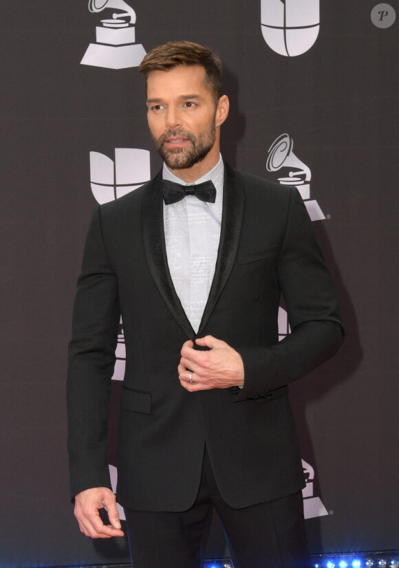 Ricky Martin à la 20ème soirée annuelle Latin Grammy Awards au MGM Grand Garden Arena à Las Vegas, le 14 novembre 2019 