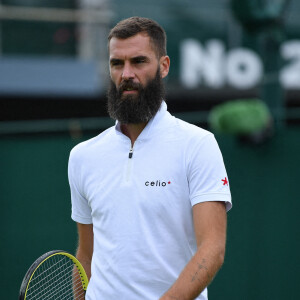 Benoît Paire lors du tournoi de tennis de Wimbledon.