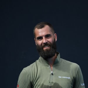 Benoît Paire face à Thiago Montero lors de l'Open d'Australie, le 18 janvier 2022. 