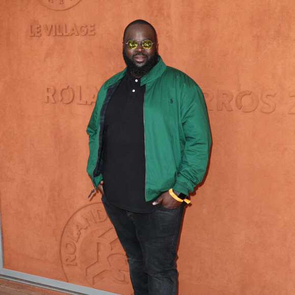 Issa Doumbia - Célébrités dans le village des internationaux de France de tennis de Roland Garros à Paris, France, le 6 juin 2019. © Jacovides-Moreau/Bestimage 