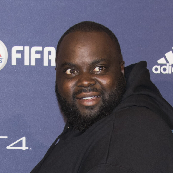 Issa Doumbia - Lancement du jeu vidéo de football FIFA 18 (FIFA 2018) à l'établissement public de coopération culturelle parisien "CentQuatre" à Paris, France, le 25 septembre 2017. © Pierre Perusseau/Bestimage 