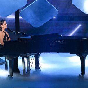 Camille Lellouche et Grand Corps Malade (Victoire de la chanson originale) - 36ème édition des Victoires de la Musique à la Seine Musicale à Boulogne-Billancourt, France, le 12 février 2021. © Coadic Guirec/Bestimage 