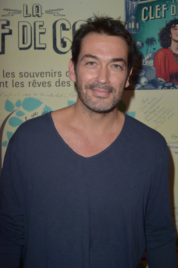 David Proux à la générale de la pièce "La Clef de Gaïa" au théâtre des Mathurins à Paris. © Giancarlo Gorassini/Bestimage