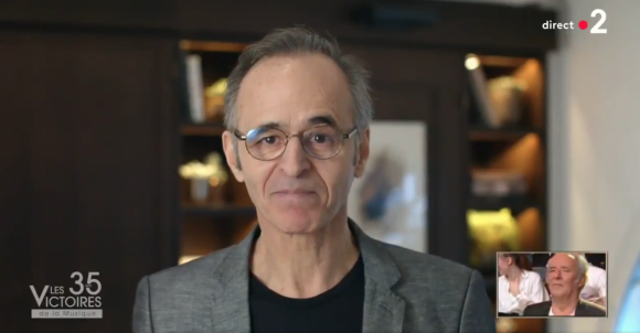 Jean-Jacques Goldman sort de son silence pour Maxime Le Forestier aux Victoires de la musique 2020, le 14 février 2020.