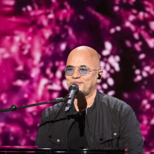 Pascal Obispo - Enregistrement de l'émission "La Boîte à Secrets 8", présentée par F.Bollaert et qui sera diffusée le 7 mai sur France 3. Le 19 janvier 2021 © Tiziano Da Silva / Bestimage 