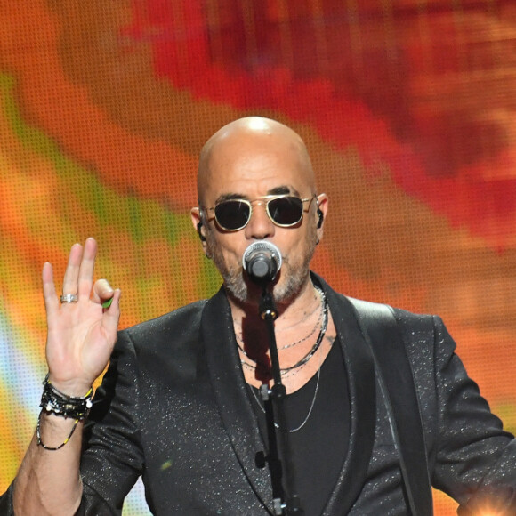 Pascal Obispo - Direct de l'émission "Tous ensemble pour la musique" pour la fête de la musique 2020 à l'AccorHotels Arena à Paris le 19 juin 2020. © Cyril Moreau / Veeren Ramsamy / Bestimage 