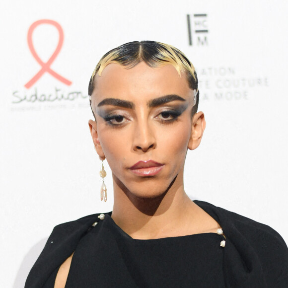 Bilal Hassani - 19ème "Diner de la Mode" au bénéfice de Sidaction au Pavillon Cambon Capucines dans le cadre de la Fashion Week de Paris, France. Le 7 juillet 2022. © Rachid Bellak / Bestimage