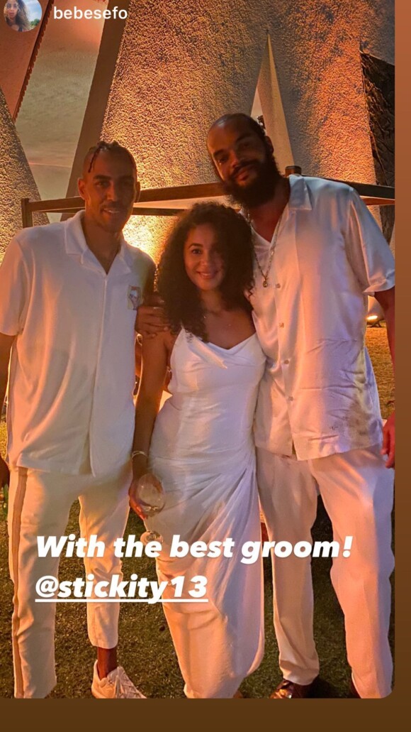 Fête en blanc pour le mariage de Joakim Noah et Lais Ribeiro.