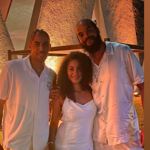 Fête en blanc pour le mariage de Joakim Noah et Lais Ribeiro.