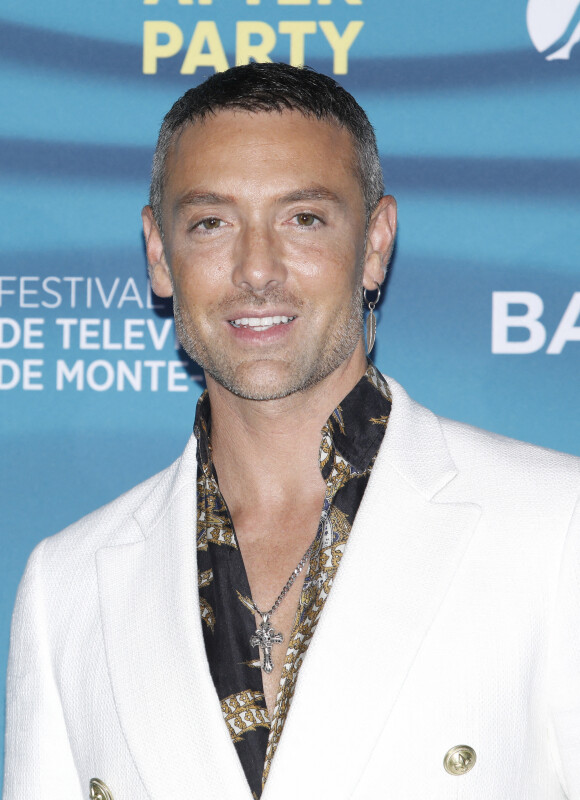 Maxime Dereymez au photocall de l'after party de la cérémonie d'ouverture de la 61ème édition du Festival de Télévision de Monte-Carlo au Monte Carlo Beach, à Monaco, le 17 juin 2022. © Denis Guignebourg/BestImage