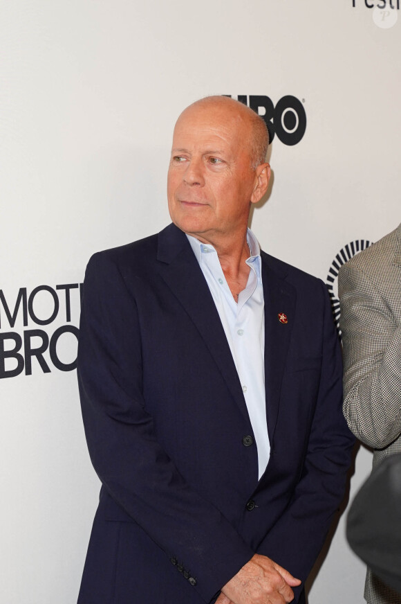 Bruce Willis - Les célébrités lors de la première du film 'Brooklyn Affairs' à l'occasion de la 57ème édition du Festival du Film de New York, le 11 octobre 2019. 