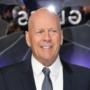 Bruce Willis à la première de "Glass" à Londres 