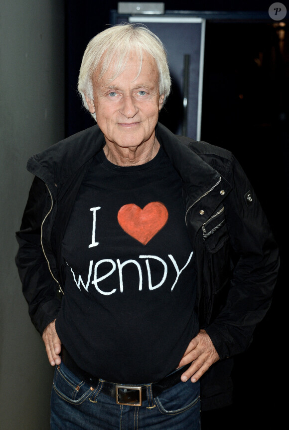 Archives - Le chanteur Dave, portant un tee-shirt "I Love Wendy", lors de la conférence de rentrée de France Télévisions 2016/2017. Le 29 juin 2016