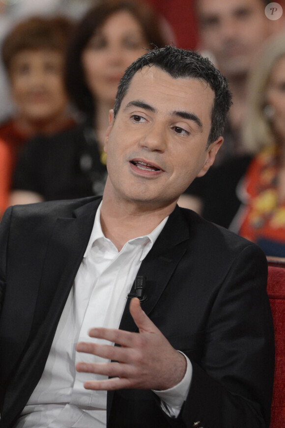 Laurent Luyat - Enregistrement de l'emission "Vivement Dimanche" le 7 mai 2013 a Paris pour une diffusion le 12 mai 2013, avec Francois Morel comme invite principal. 