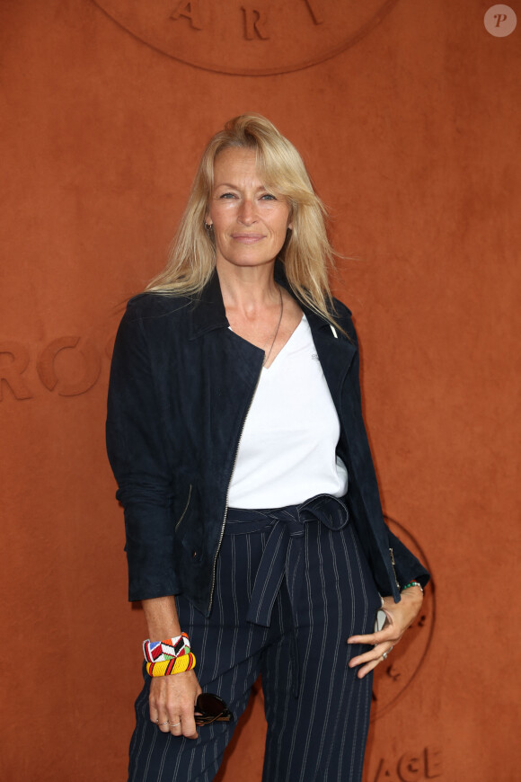 Estelle Lefébure au village des internationaux de France de tennis de Roland Garros 2019 à Paris le 7 juin 2019. © Cyril Moreau / Bestimage 