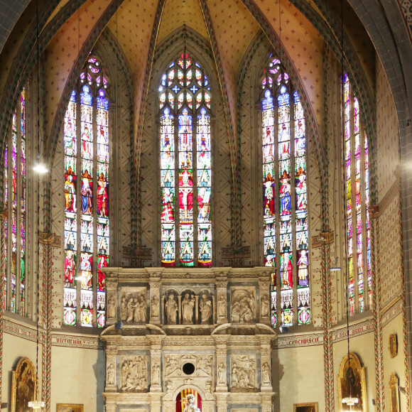 Ambiance - Obsèques de Dani en la cathédrale Saint Jean-Baptiste de Perpignan, le 26 juillet 2022. Les proches et les personnalités sont venus rendre un dernier hommage à la chanteuse disparue le 18 juillet 2022 à l'âge de 77 ans. 