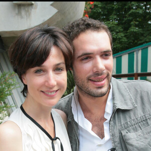 Archives : Elsa Zylberstein et Nicolas Bedos - Rolans Garros 2007